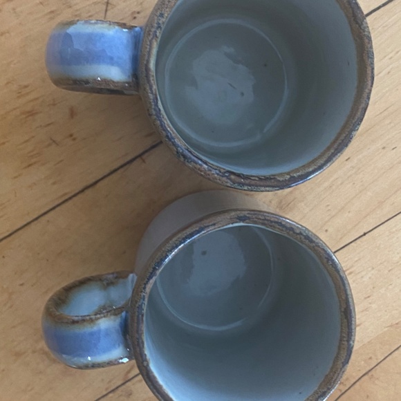 Vintage Ceramic pottery mugs, set of 2, by famous artist Ken Edwards - Picture 9 of 12